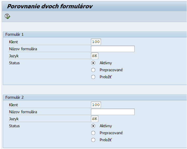 sap form